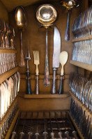 WMF Rare Art Nouveau Silver Plated Cutlery Set for 18 Persons - Thumbnail 3
