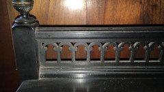 Ebonised and Parcel Gilt Aesthetic Movement desk by Maple and Co - Thumbnail 3