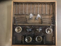 WMF Rare Art Nouveau Silver Plated Cutlery Set for 18 Persons - Thumbnail 10