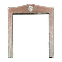 Alfred Stevens Attributed, Copper Fire Insert with a Figural Sculpted Roundel