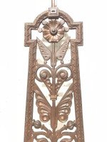 Dr. C. Dresser Attributed, 18 Cast Iron Floral Staircase Balustrades - Thumbnail 7