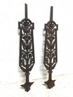 Dr. C. Dresser Attributed, 18 Cast Iron Floral Staircase Balustrades - Thumbnail 3