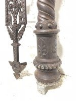 Dr. C. Dresser Attributed, 18 Cast Iron Floral Staircase Balustrades - Thumbnail 8