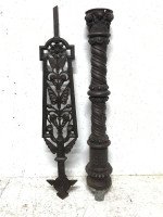 Dr. C. Dresser Attributed, 18 Cast Iron Floral Staircase Balustrades - Thumbnail 4
