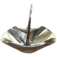 Dr. Christopher Dresser, Hukin & Heath, a Silver Plated Handled Sweet Meat Dish - Thumbnail 1