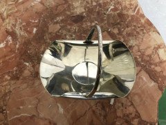 Dr. Christopher Dresser, Hukin & Heath, a Silver Plated Handled Sweet Meat Dish - Thumbnail 4
