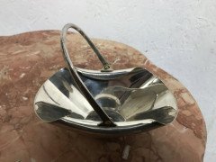 Dr. Christopher Dresser, Hukin & Heath, a Silver Plated Handled Sweet Meat Dish - Thumbnail 6