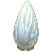 Vaseline Floral Teardrop Shade - Thumbnail 1