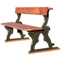 A. W. N. Pugin, a Pair of Early Gothic Revival Cast Iron Garden Bench Ends