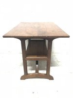 Peter Walls, Style of. Walnut Cotswold School Arts & Crafts Handmade Side Table - Thumbnail 2