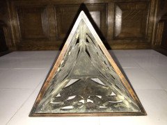 Richard Rathbone, attributed, to Voysey Pewter & Enamel Arts & Crafts Candlestick - Thumbnail 14