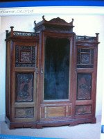 Gillows & Co., Thomas Jeckyll attributed. An Anglo-Japanese Marquetry Corner Cupboard - Thumbnail 13
