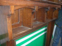 Impressive Arts & Crafts Oak Fire Surround by Liberty & Co - Thumbnail 7
