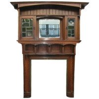 Impressive Arts & Crafts Oak Fire Surround by Liberty & Co - Thumbnail 9