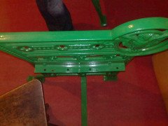 A Cast Iron 'OWL' Garden Bench In the style of Dr. C Dresser by Falkirk Ironworks - Thumbnail 2