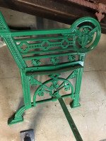 A Cast Iron 'OWL' Garden Bench In the style of Dr. C Dresser by Falkirk Ironworks - Thumbnail 14