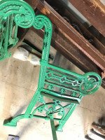 A Cast Iron 'OWL' Garden Bench In the style of Dr. C Dresser by Falkirk Ironworks - Thumbnail 15
