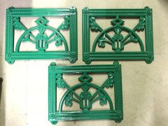 A Cast Iron 'OWL' Garden Bench In the style of Dr. C Dresser by Falkirk Ironworks - Thumbnail 16