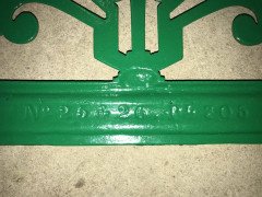 A Cast Iron 'OWL' Garden Bench In the style of Dr. C Dresser by Falkirk Ironworks - Thumbnail 19