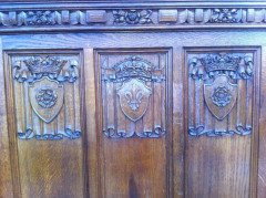 Panelling from The Supreme High Court, opposite The Houses Of Parliament. London - Thumbnail 3