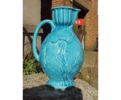 An Anglo-Japanese Majolica Jug by Minton - Thumbnail 5