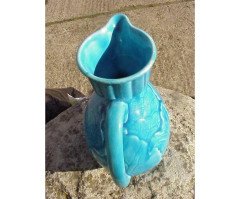 An Anglo-Japanese Majolica Jug by Minton - Thumbnail 6