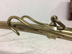 W. A. S. Benson Rare Arts & Crafts Brass Dining, billiard or Snooker chandelier - Thumbnail 9
