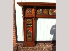 Impressive Gothic Revival Oak Fireplace Surround Attributed, to Bruce Talbert - Thumbnail 7