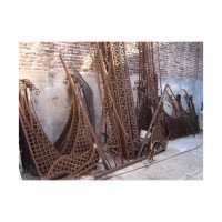 Mid-Victorian Moorish Wrought & Cast Iron Pergola or Decorative Garden Structure - Thumbnail 17