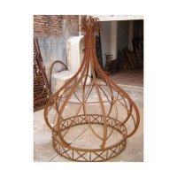 Mid-Victorian Moorish Wrought & Cast Iron Pergola or Decorative Garden Structure - Thumbnail 15