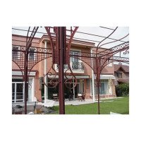 Mid-Victorian Moorish Wrought & Cast Iron Pergola or Decorative Garden Structure - Thumbnail 6