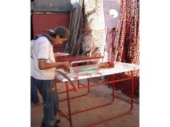 Mid-Victorian Moorish Wrought & Cast Iron Pergola or Decorative Garden Structure - Thumbnail 13