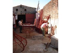Mid-Victorian Moorish Wrought & Cast Iron Pergola or Decorative Garden Structure - Thumbnail 14
