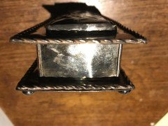 M D Spooner, a Silver plated Hand Enamelled Jewellery Box with Cupid & Fairy - Thumbnail 11
