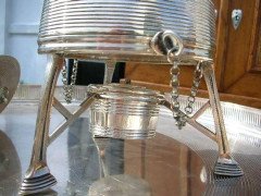 Richard Hunt. A Rare Silver Plated Six Piece Matching Tea & Coffee Service - Thumbnail 6
