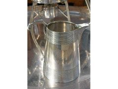 Richard Hunt. A Rare Silver Plated Six Piece Matching Tea & Coffee Service - Thumbnail 3