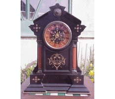Morris & Co., In the style of, Aesthetic Movement Gilt Marble Mantle Clock - Thumbnail 2