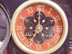 Morris & Co., In the style of, Aesthetic Movement Gilt Marble Mantle Clock - Thumbnail 6