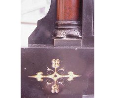 Morris & Co., In the style of, Aesthetic Movement Gilt Marble Mantle Clock - Thumbnail 10