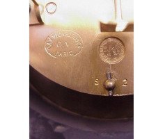 Morris & Co., In the style of, Aesthetic Movement Gilt Marble Mantle Clock - Thumbnail 13