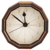  Hugh Birkett. A little Clock, hand crafted with various specimen & exotic woods - Thumbnail 1