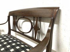 Josef Hoffmann in the Style Of. A Secessionist Five-Piece Bentwood Salon Set - Thumbnail 8
