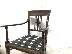 Josef Hoffmann in the Style Of. A Secessionist Five-Piece Bentwood Salon Set - Thumbnail 13