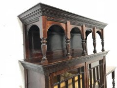 E. W. Godwin made by Collinson & Lock. Aesthetic Movement Rosewood Cabinet. - Thumbnail 5