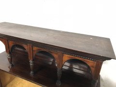 E. W. Godwin made by Collinson & Lock. An Aesthetic Movement Rosewood Cabinet. - Thumbnail 7