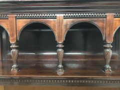 E. W. Godwin made by Collinson & Lock. An Aesthetic Movement Rosewood Cabinet. - Thumbnail 8