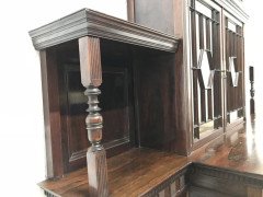 E. W. Godwin made by Collinson & Lock. Aesthetic Movement Rosewood Cabinet. - Thumbnail 9