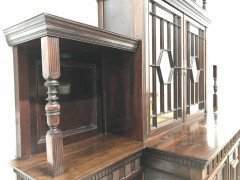 E. W. Godwin made by Collinson & Lock. An Aesthetic Movement Rosewood Cabinet. - Thumbnail 10