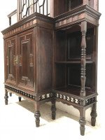 E. W. Godwin made by Collinson & Lock. Aesthetic Movement Rosewood Cabinet. - Thumbnail 14