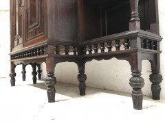 E. W. Godwin made by Collinson & Lock. An Aesthetic Movement Rosewood Cabinet. - Thumbnail 16